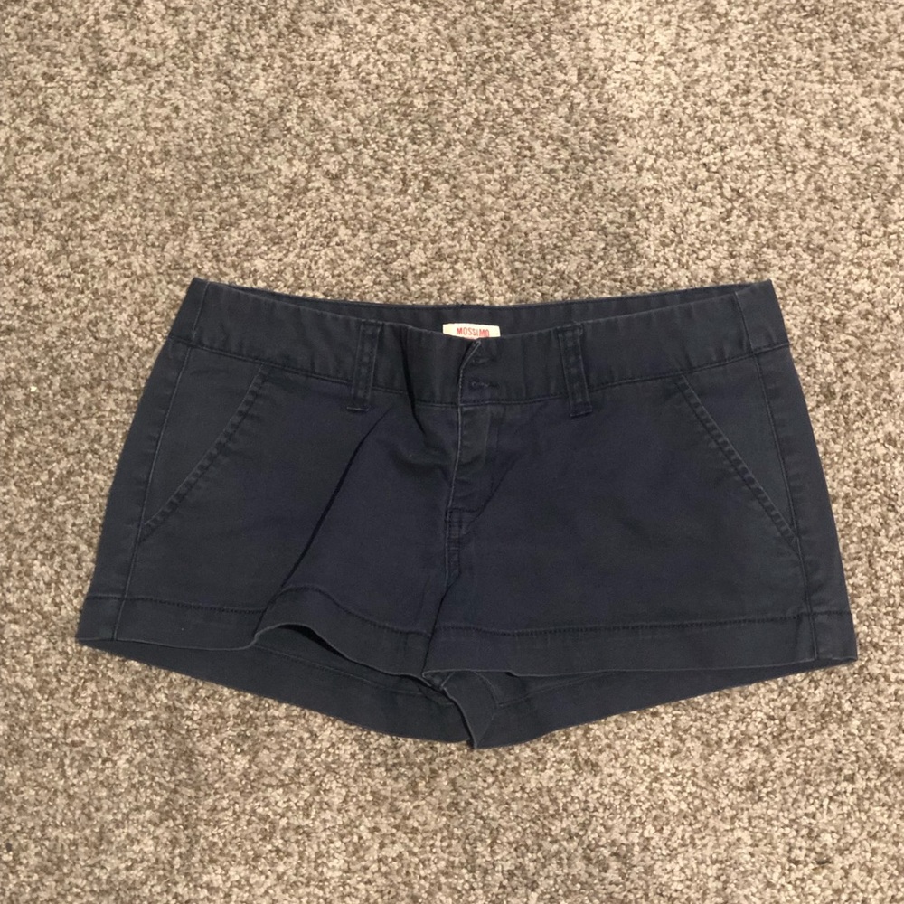 NWOT MOSSIMMO NAVY COLOR SHORTS SIZE 5
